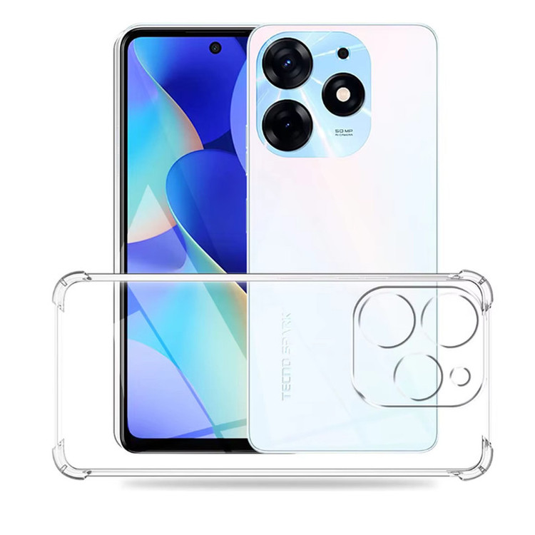 کاور اسپارتان مدل Airbag Strap مناسب برای گوشی موبایل تکنو Spark 10 Pro به همراه بندآویز