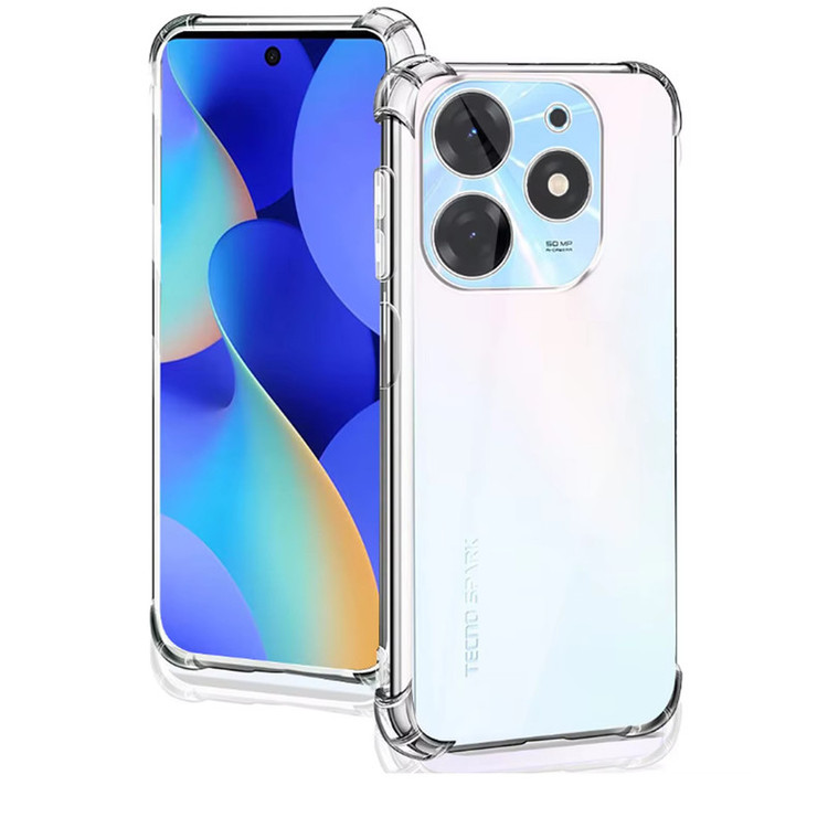 کاور اسپارتان مدل Airbag Strap مناسب برای گوشی موبایل تکنو Spark 10 Pro به همراه بندآویز