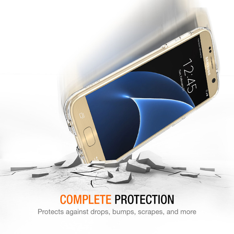 کاور مدل Clear TPU مناسب برای گوشی موبایل سامسونگ Galaxy S7 Edge