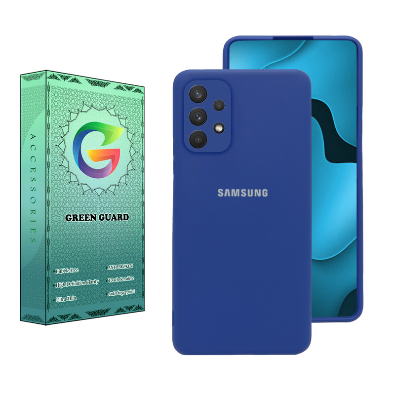 کاور گرین گارد مدل Saro طرح سیلیکونی مناسب برای گوشی موبایل سامسونگ Galaxy A32 4g