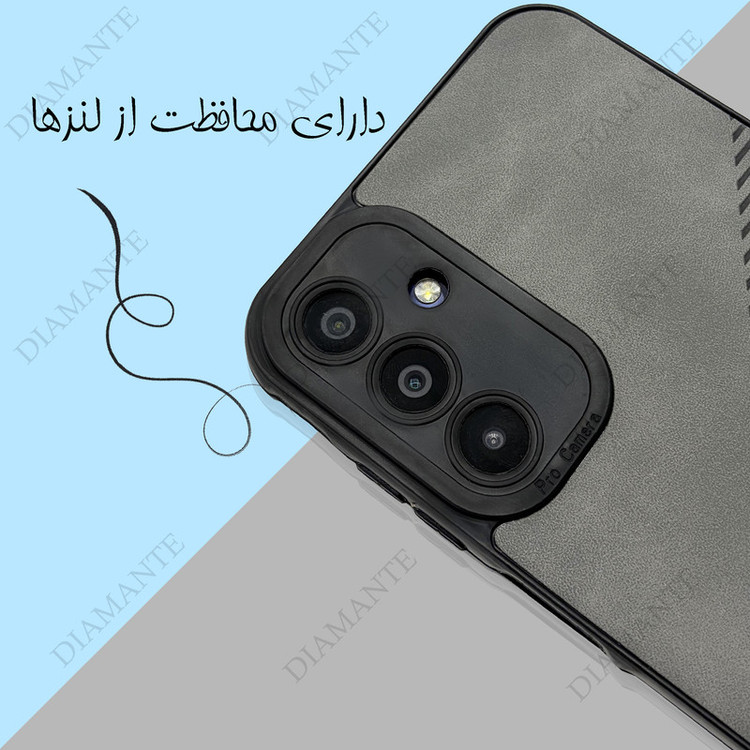 کاور دیامانته مدل Soft Gn مناسب برای گوشی موبایل سامسونگ Galaxy A36