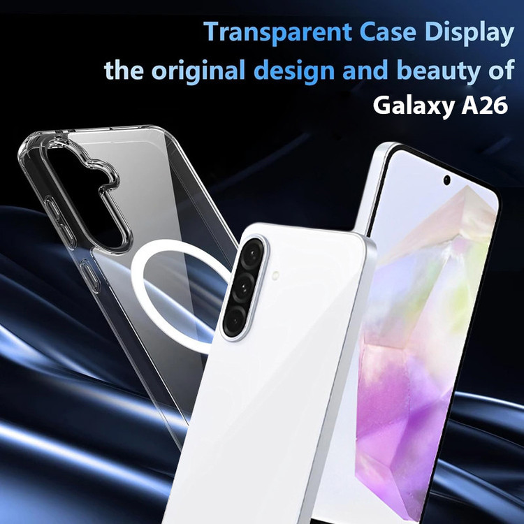 کاور گوف مدل Clear مناسب برای گوشی موبایل سامسونگ Galaxy A26