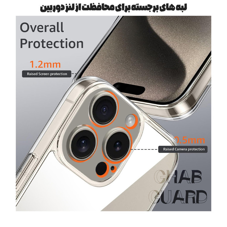 کاور قاب گارد مدل SPCFGH مناسب برای گوشی موبایل سامسونگ Galaxy A25 5G