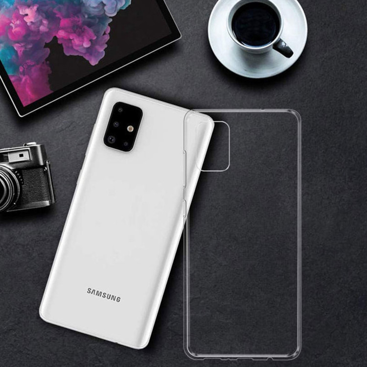 کاور مدل Clear TPU مناسب برای گوشی موبایل سامسونگ Galaxy M51