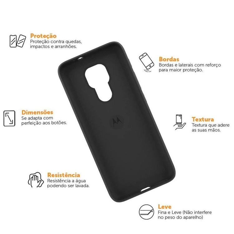 کاور مدل Capa Protetora مناسب برای گوشی موبایل موتورولا Moto G9 Play /G9 /E7 Plus