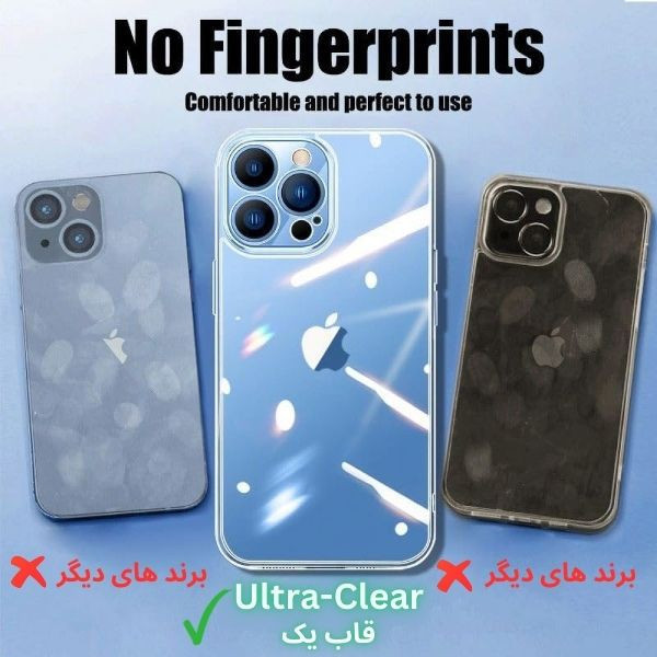 کاور قاب یک مدل ژله ای طرح UltraClear مناسب برای گوشی موبایل شیائومی Poco F3
