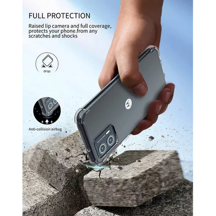 کاور اسپارتان مدل Airbag Strap مناسب برای گوشی موبایل موتورولا Moto G24 به همراه بندآویز