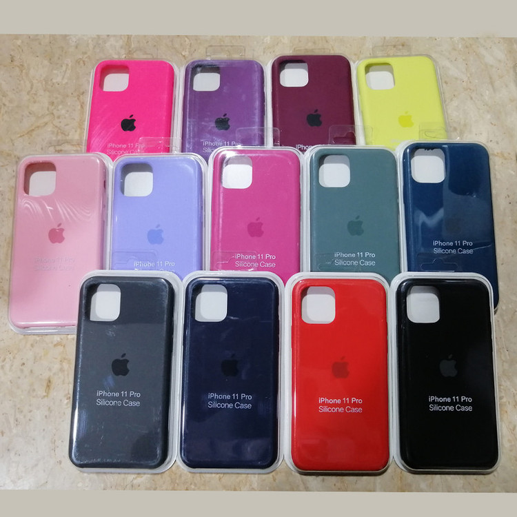 کاور مدل سیلیکونی مناسب برای گوشی موبایل اپل iPhone 11 Pro