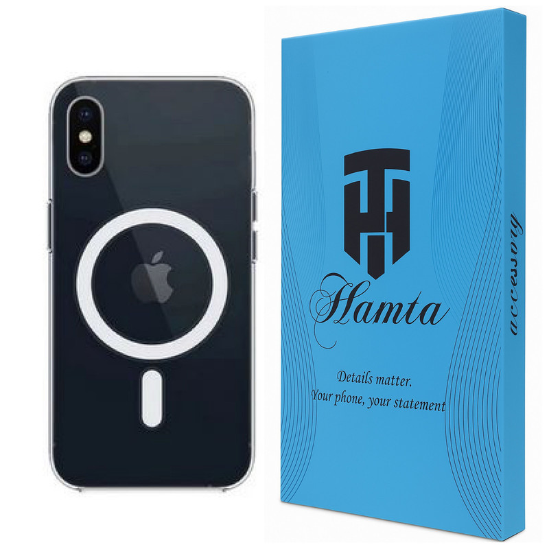 کاور همتا قاب مدل مگ سیف مناسب برای گوشی موبایل اپل iPhone X/XS
