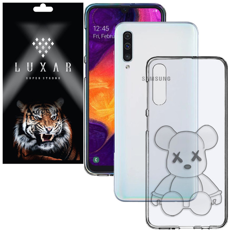 کاور لوکسار مدل Bear Brick مناسب برای گوشی موبایل سامسونگ Galaxy A50/ A30s/ A50s