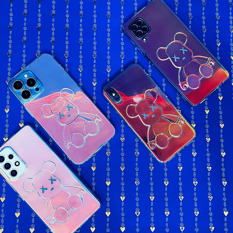 کاور لوکسار مدل Bear Brick مناسب برای گوشی موبایل سامسونگ Galaxy A50/ A30s/ A50s