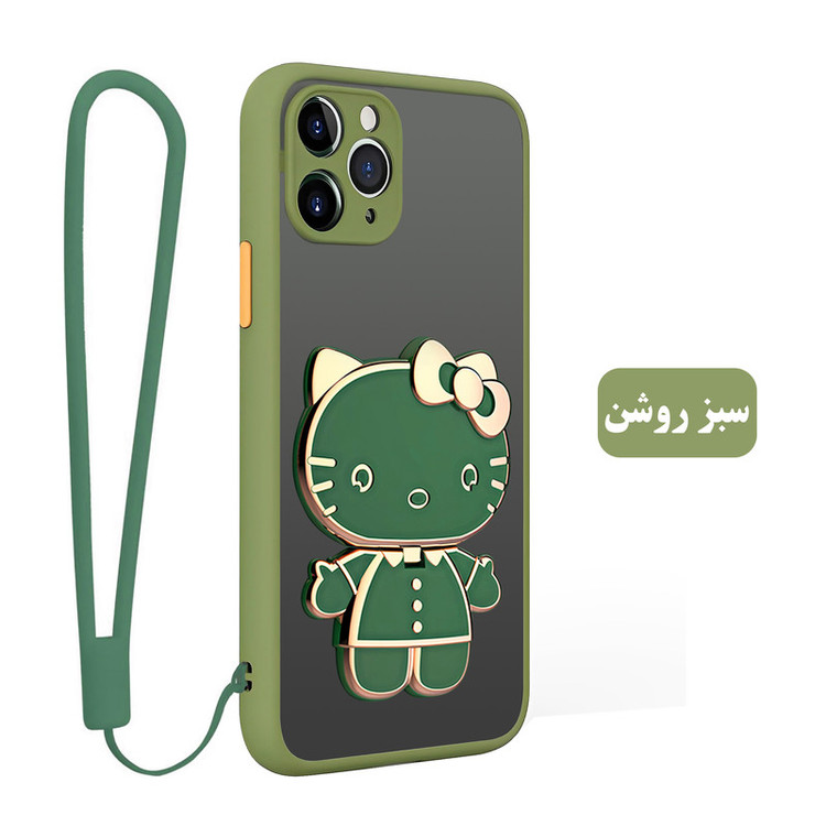 کاور اسپارتان مدل MBC Kitty مناسب برای گوشی موبایل سامسونگ Galaxy A22 5G به همراه بند نگهدارنده