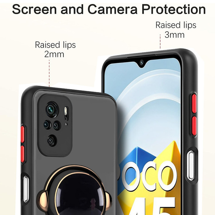 کاور اسپارتان مدل MBC Astronaut مناسب برای گوشی موبایل شیائومی Redmi Note 10 Pro / Note 10 Pro Max به همراه بند نگهدارنده