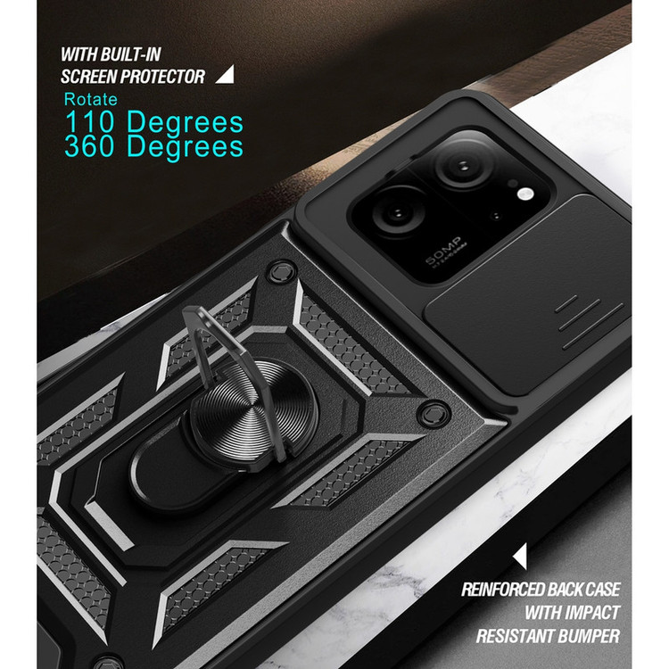 کاور بادیگارد مدل BatMan مناسب برای گوشی موبایل شیائومی Mi 13T / 13T Pro
