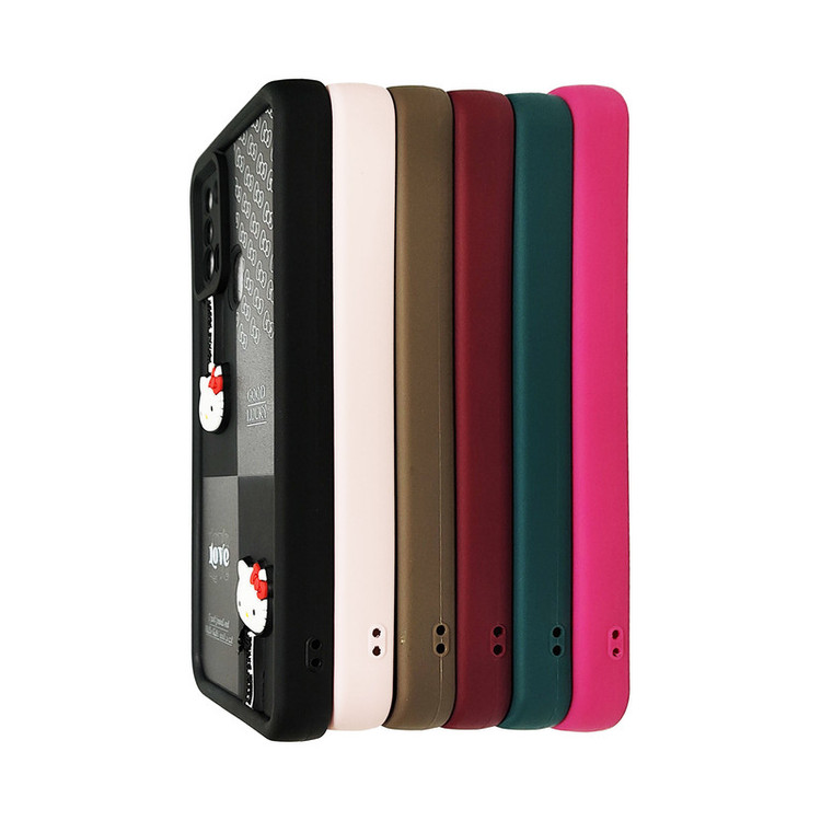 کاور موفی مدل Silicone Puffer Hello Kitty Strap مناسب برای گوشی موبایل موتورولا Moto E13 به همراه بند