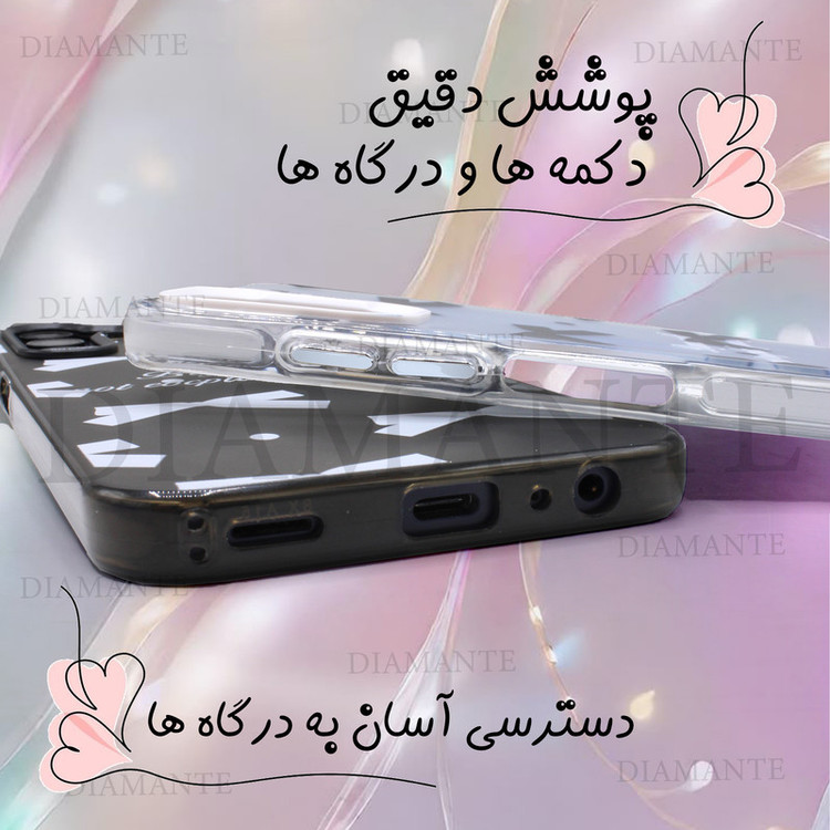 کاور دیامانته مدل Papillon Bk مناسب برای گوشی موبایل شیائومی Poco X5 Pro