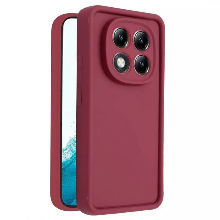 کاور موکولو مدل Silicone Puffer Apple Strap مناسب برای گوشی موبایل شیائومی Redmi Note 14 Pro Plus 5G به همراه بند آویز