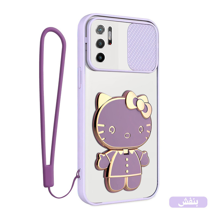 کاور اسپارتان مدل Camshield Kitty مناسب برای گوشی موبایل شیائومی Redmi Note 11 SE / Poco M3 Pro 5G