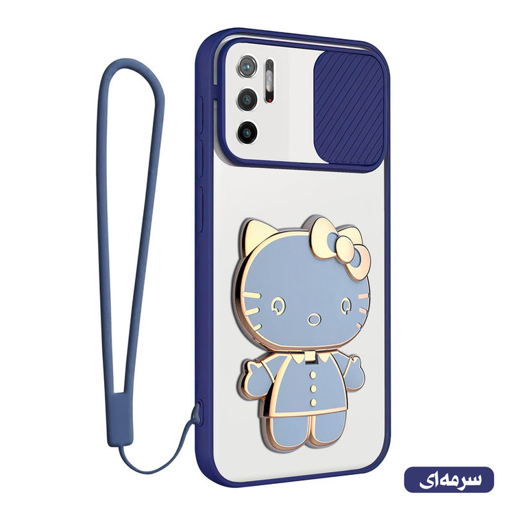 کاور اسپارتان مدل Camshield Kitty مناسب برای گوشی موبایل شیائومی Redmi Note 11 SE / Poco M3 Pro 5G