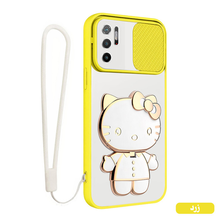 کاور اسپارتان مدل Camshield Kitty مناسب برای گوشی موبایل شیائومی Redmi Note 11 SE / Poco M3 Pro 5G