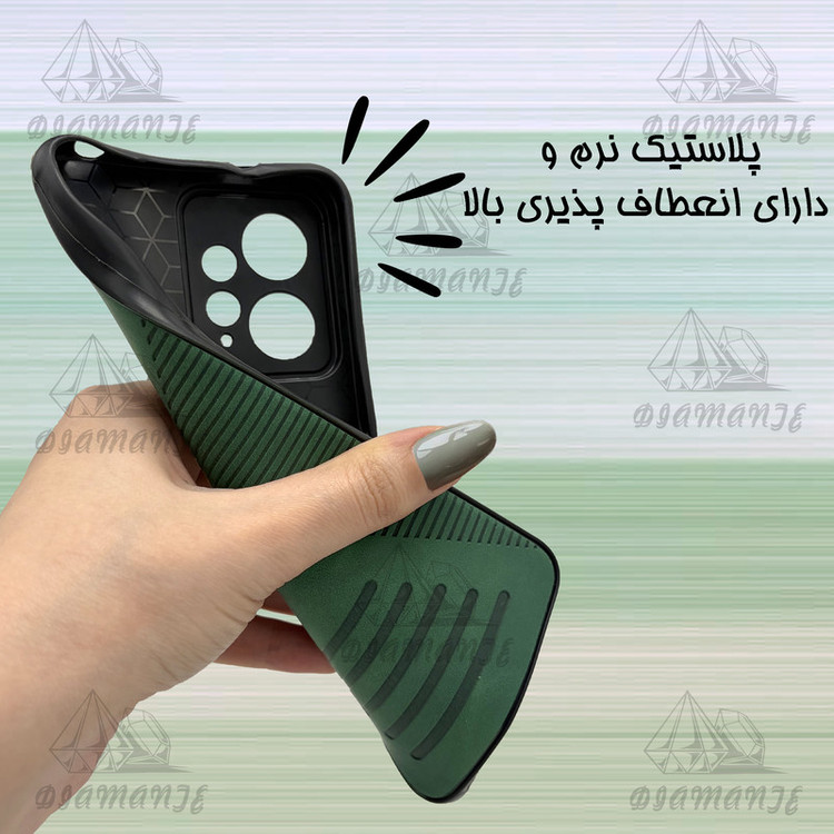 کاور دیامانته مدل Soft Navy مناسب برای گوشی موبایل سامسونگ Galaxy A26