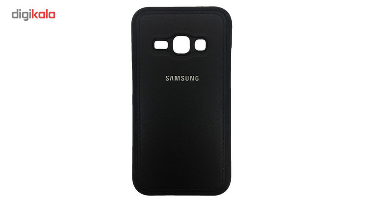 کاور ژله ای طرح چرم مناسب برای گوشی موبایل سامسونگ Galaxy J1 2016