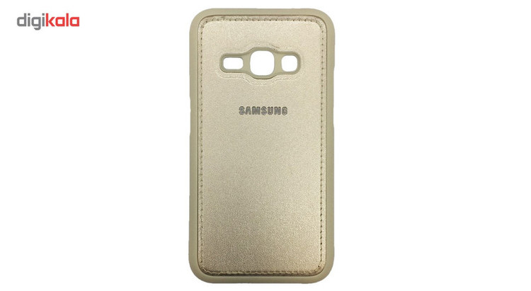 کاور ژله ای طرح چرم مناسب برای گوشی موبایل سامسونگ Galaxy J1 2016