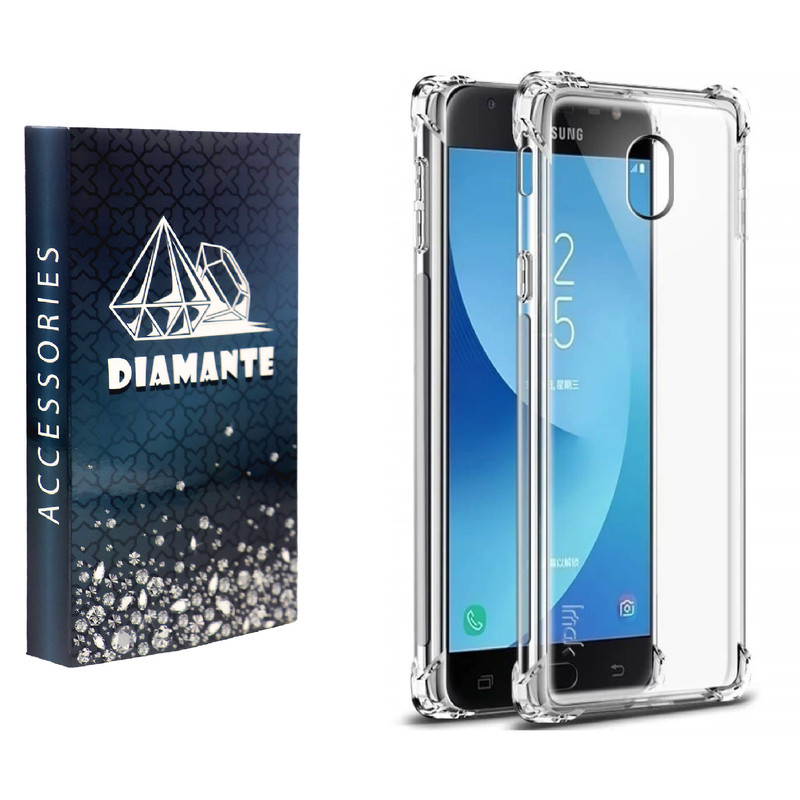 کاور دیامانته مدل Bianco Navy مناسب برای گوشی موبایل سامسونگ Galaxy J730 / J7 Pro