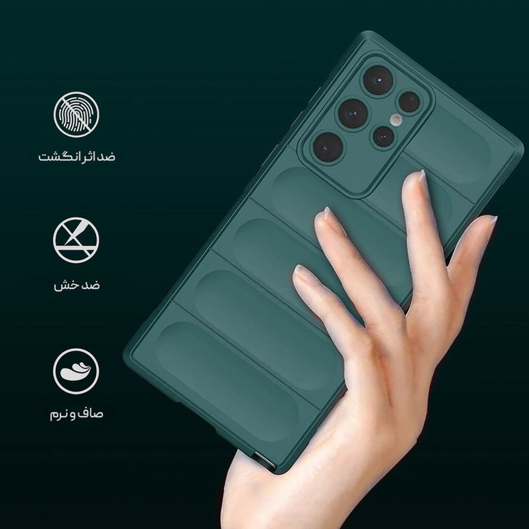 کاور آیرون من مدل Ultimate Protection مناسب برای گوشی موبایل سامسونگ GALAXY S22 ULTRA به همراه قلم لمسی