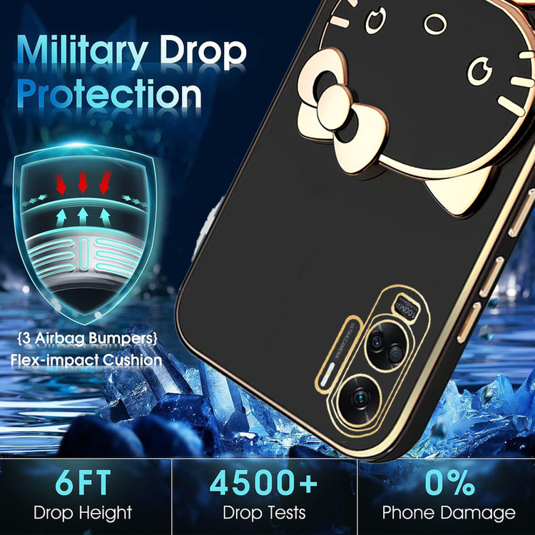 کاور اسپارتان مدل Kitty Strap مناسب برای گوشی موبایل آنر Honor 90 Lite به همراه بند