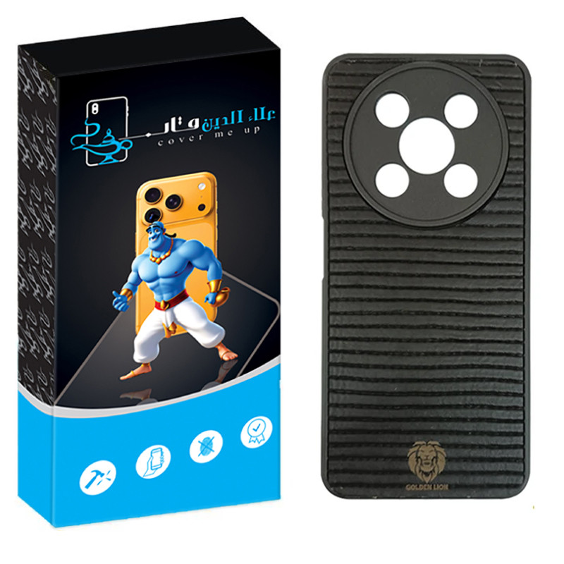 کاور علاالدین قاب طرح چرم مناسب برای گوشی موبایل وکال V2 / V2 Lite