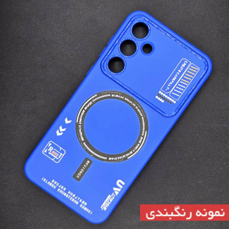 کاور شارک قاب مدل RT طرح مگ سیف مناسب برای گوشی موبایل سامسونگ Galaxy S23 Fe
