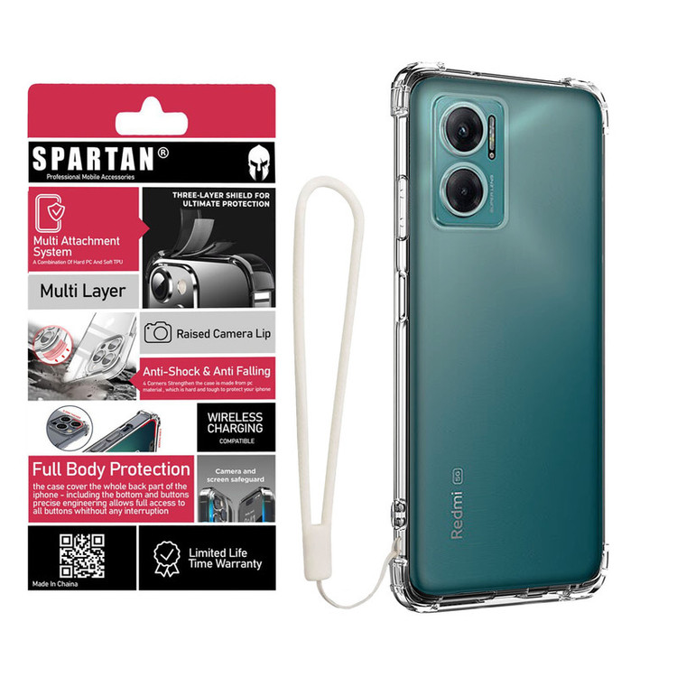کاور اسپارتان مدل Airbag Strap مناسب برای گوشی موبایل شیائومی Redmi Note 11E