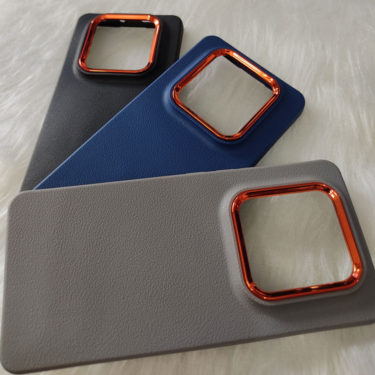 کاور یوریل مدل قاب Leather Design طرح چرمی مناسب برای گوشی موبایل شیائومی Redmi Note 14 Pro 4G \ Poco X7