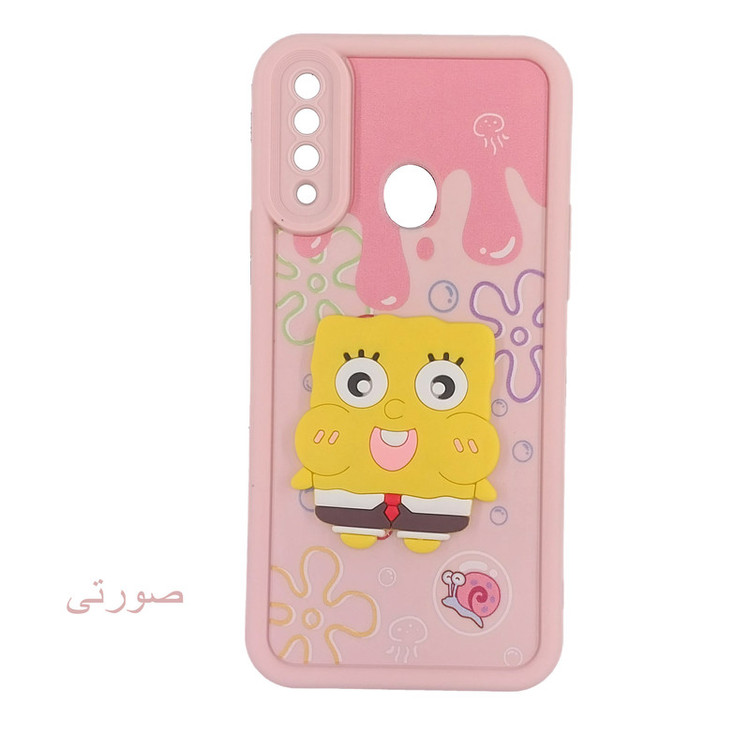کاور لیمیا مدل سولید لنزدار طرح عروسکی برجسته مناسب برای گوشی موبایل سامسونگ Galaxy A20s