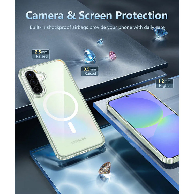 کاور گوف مدل Clear مناسب برای گوشی موبایل سامسونگ Galaxy A17