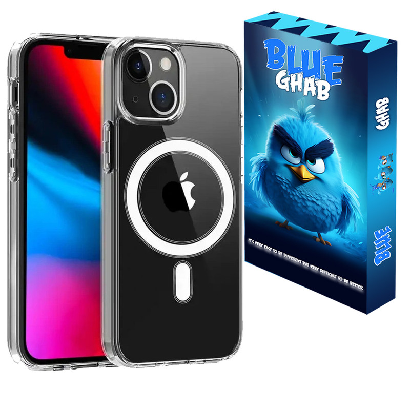 کاور بلو قاب مدل مگ سیف کد 01 مناسب برای گوشی موبایل اپل iPhone 13
