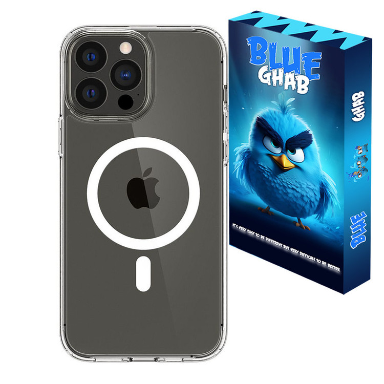 کاور بلو قاب مدل مگ سیف کد 01 مناسب برای گوشی موبایل اپل iPhone 12 Pro Max