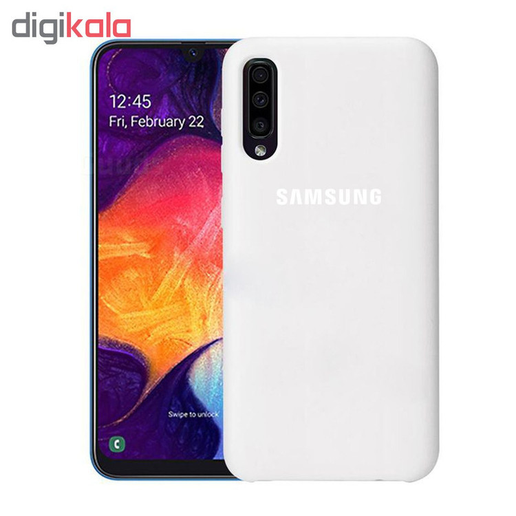 کاور سیلیکونی مدل Silky soft-touch مناسب برای گوشی موبایل سامسونگ Galaxy A50