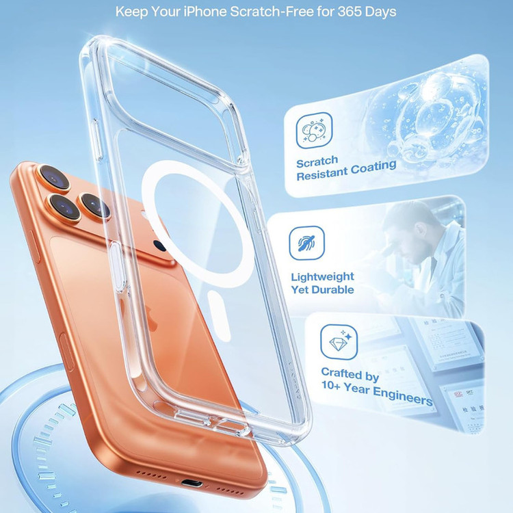 کاور راینو مدل MgSafe مناسب برای گوشی موبایل اپل iPhone 17 Pro Max