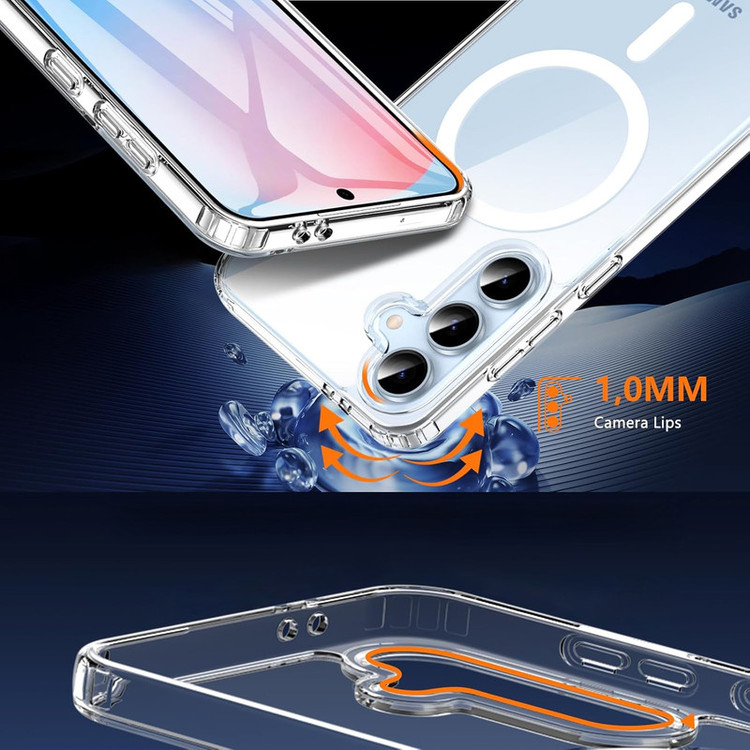 کاور گوف مدل Clear Chix مناسب برای گوشی موبایل سامسونگ Galaxy S24 FE