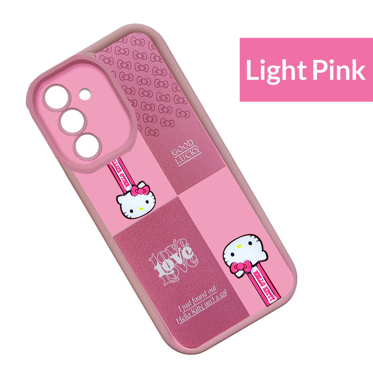 کاور موفی مدل Silicone Puffer Hello Kitty Strap مناسب برای گوشی موبایل سامسونگ Galaxy A25 به همراه بند