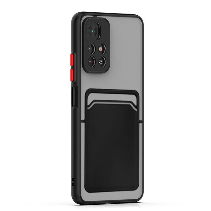 کاور گاردتک آساک مدل MBC Card Strap مناسب برای گوشی موبایل شیائومی Redmi Note 11 Pro Plus به همراه بند
