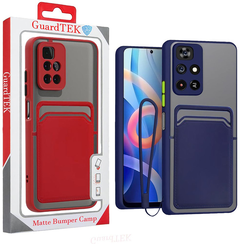 کاور گاردتک آساک مدل MBC Card Strap مناسب برای گوشی موبایل شیائومی Redmi Note 11 Pro Plus به همراه بند