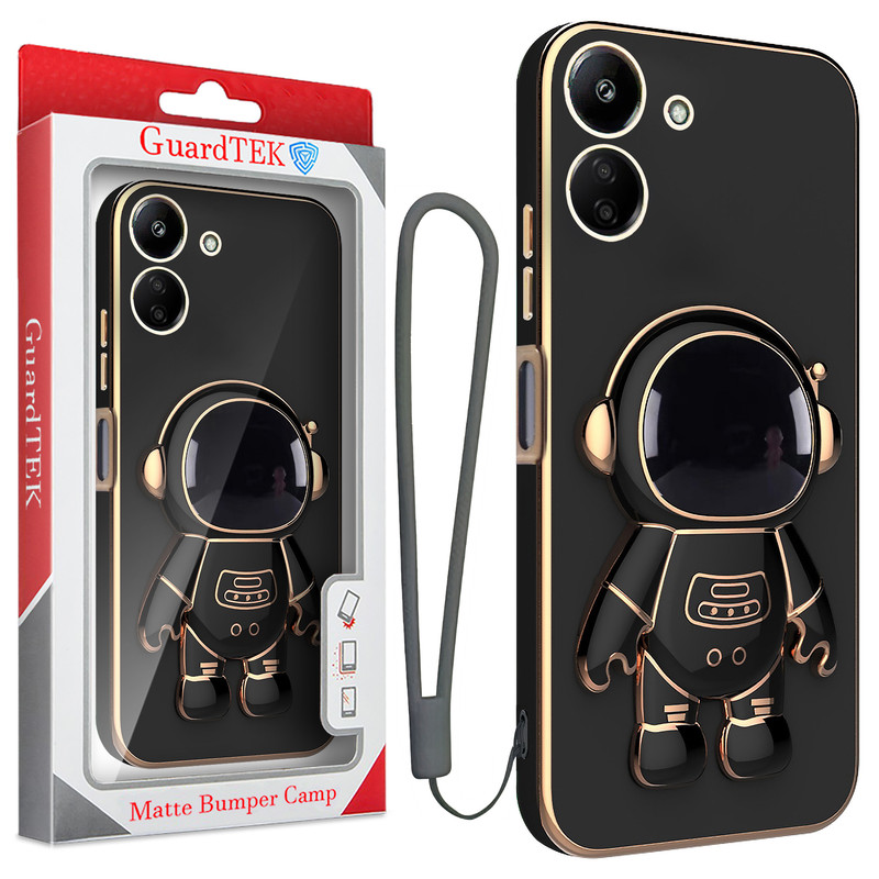 کاور گاردتک مدل Astronaut Strap مناسب برای گوشی موبایل شیائومی Redmi 13C / Poco C65 به همراه بند