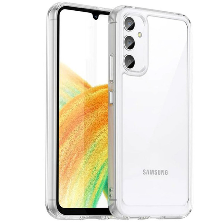 کاور قاب شاپ مدل ژله ای ساده مناسب برای گوشی موبایل سامسونگ Galaxy S24FE / S24FE 5G