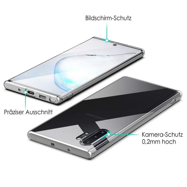 کاور مدل EOURO مناسب برای گوشی موبایل سامسونگ Galaxy Note 10 Plus