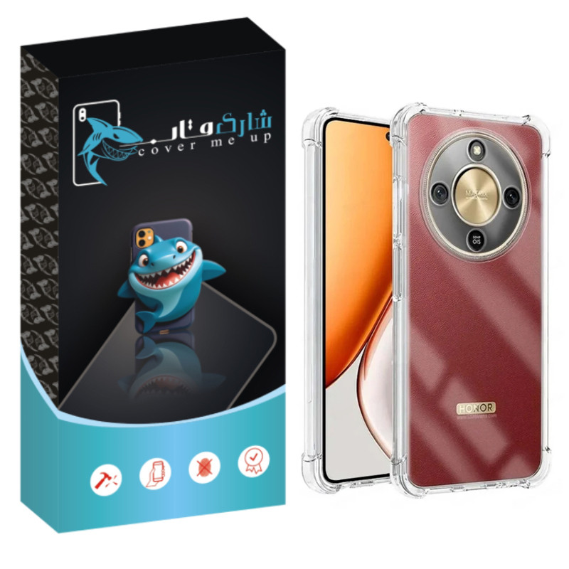 کاور شارک قاب مدل Crystal مناسب برای گوشی موبایل آنر X9d