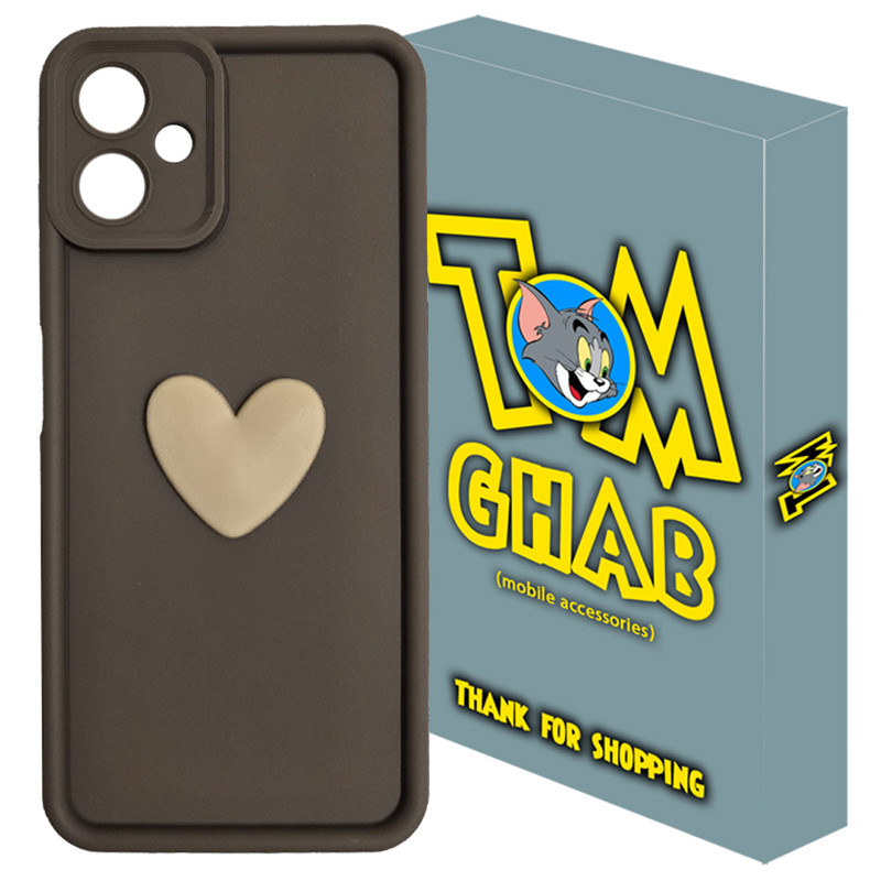 کاور تام قاب مدل سولید1 Heart مناسب برای گوشی موبایل سامسونگ Galaxy A06