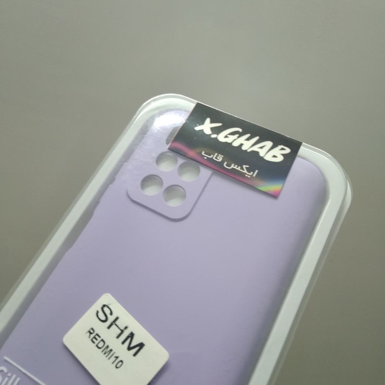 کاور ایکس قاب مدل سیلیکونی کد pr10 مناسب برای گوشی موبایل شیائومی Redmi 10